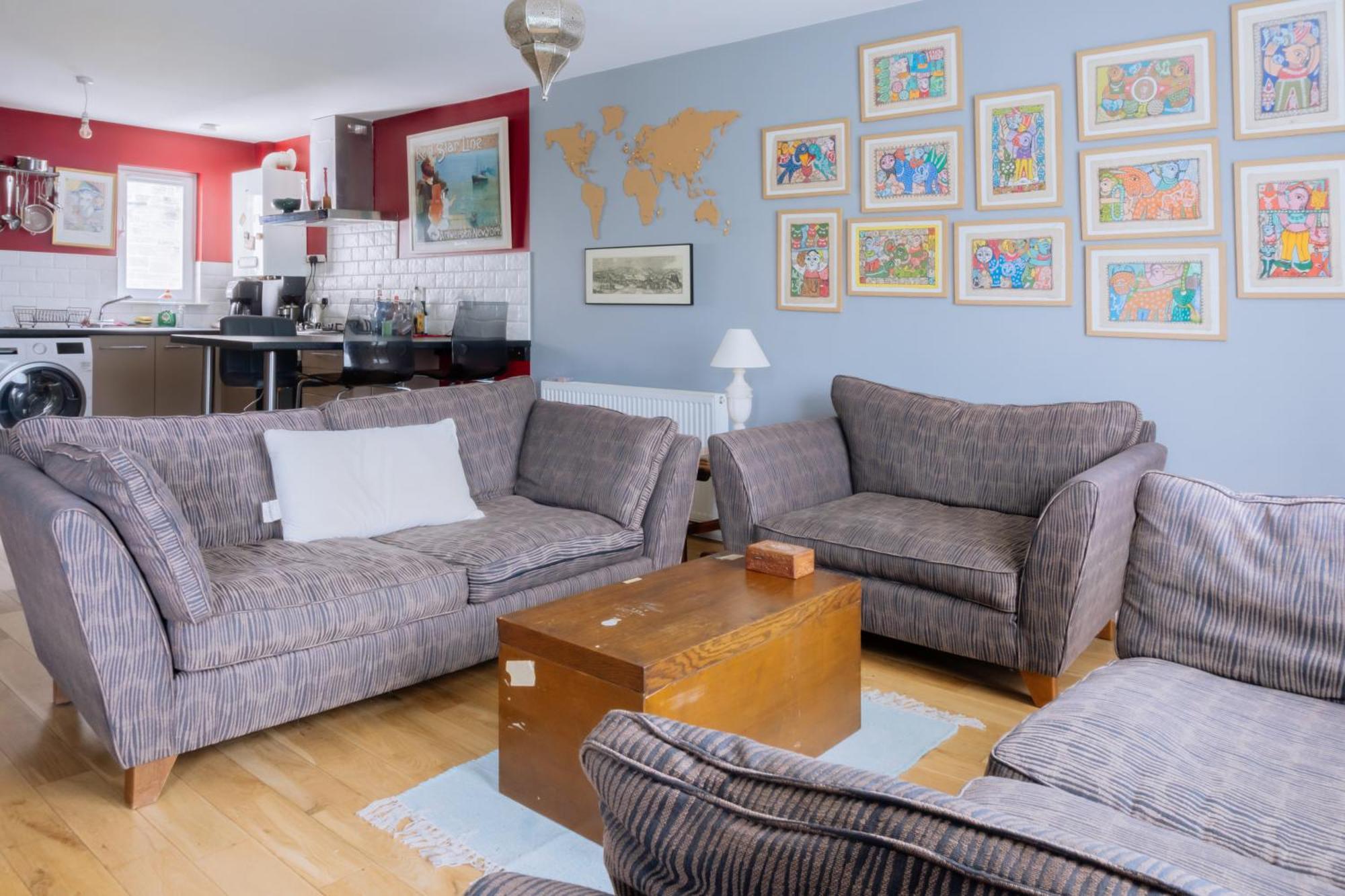 Stylish 3 Bedroom Apartment Near Hollyrood Park เอดินบะระ ภายนอก รูปภาพ
